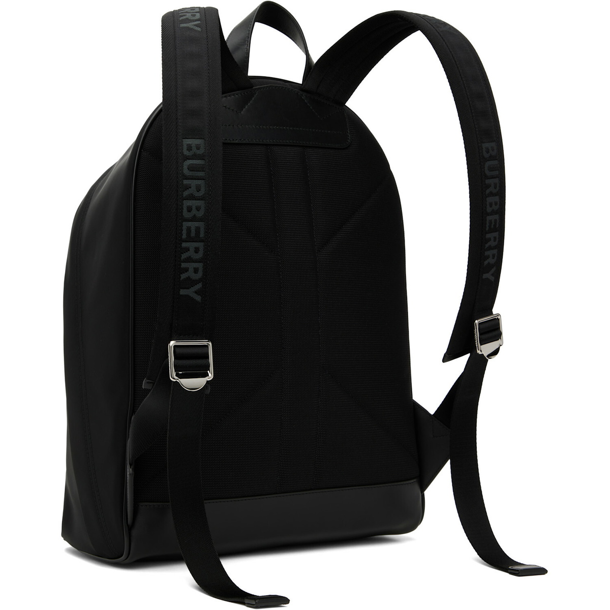 Burberry Black Nylon Backpack