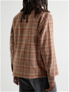 Our Legacy - Heusen Checked Wool Overshirt - Brown