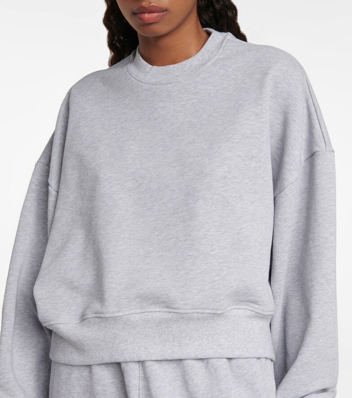Wardrobe.NYC - x Hailey Bieber cotton sweatshirt