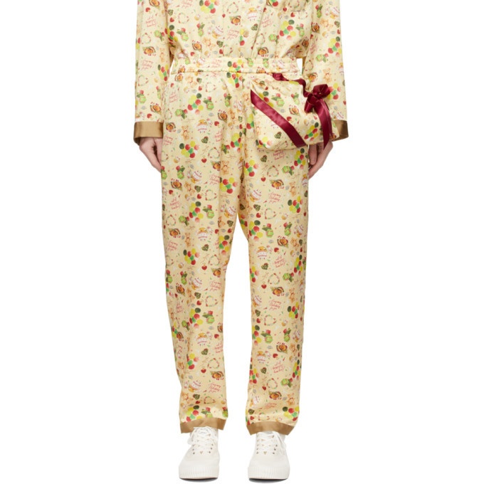 Photo: Doublet Beige Packable Pajama Lounge Pants