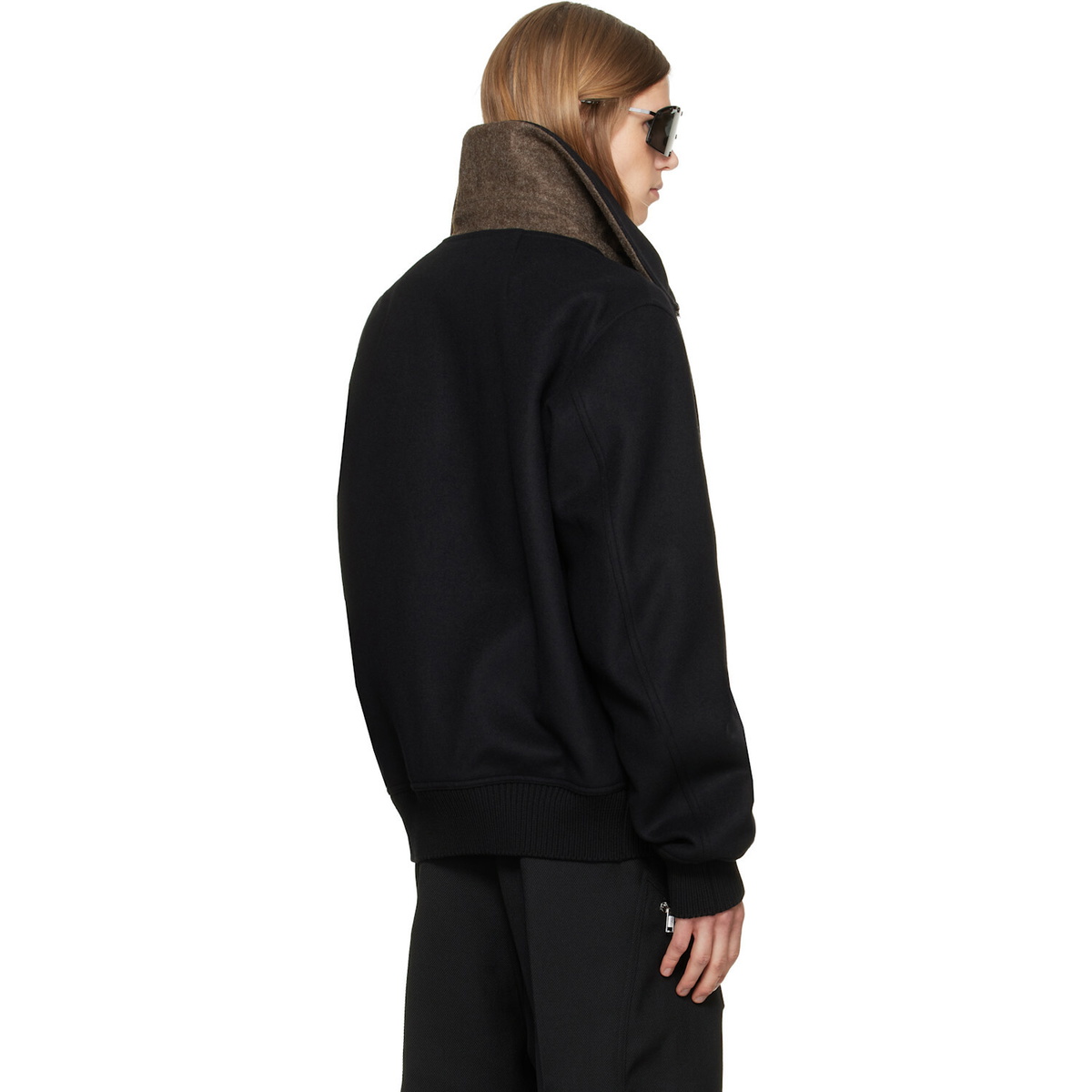 Rick Owens Black Tower Dracuflight Jacket