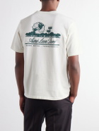 Aimé Leon Dore - Unisphere Logo-Print Cotton-Jersey T-Shirt - Neutrals