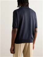 Kaptain Sunshine - Cotton Polo Shirt - Blue