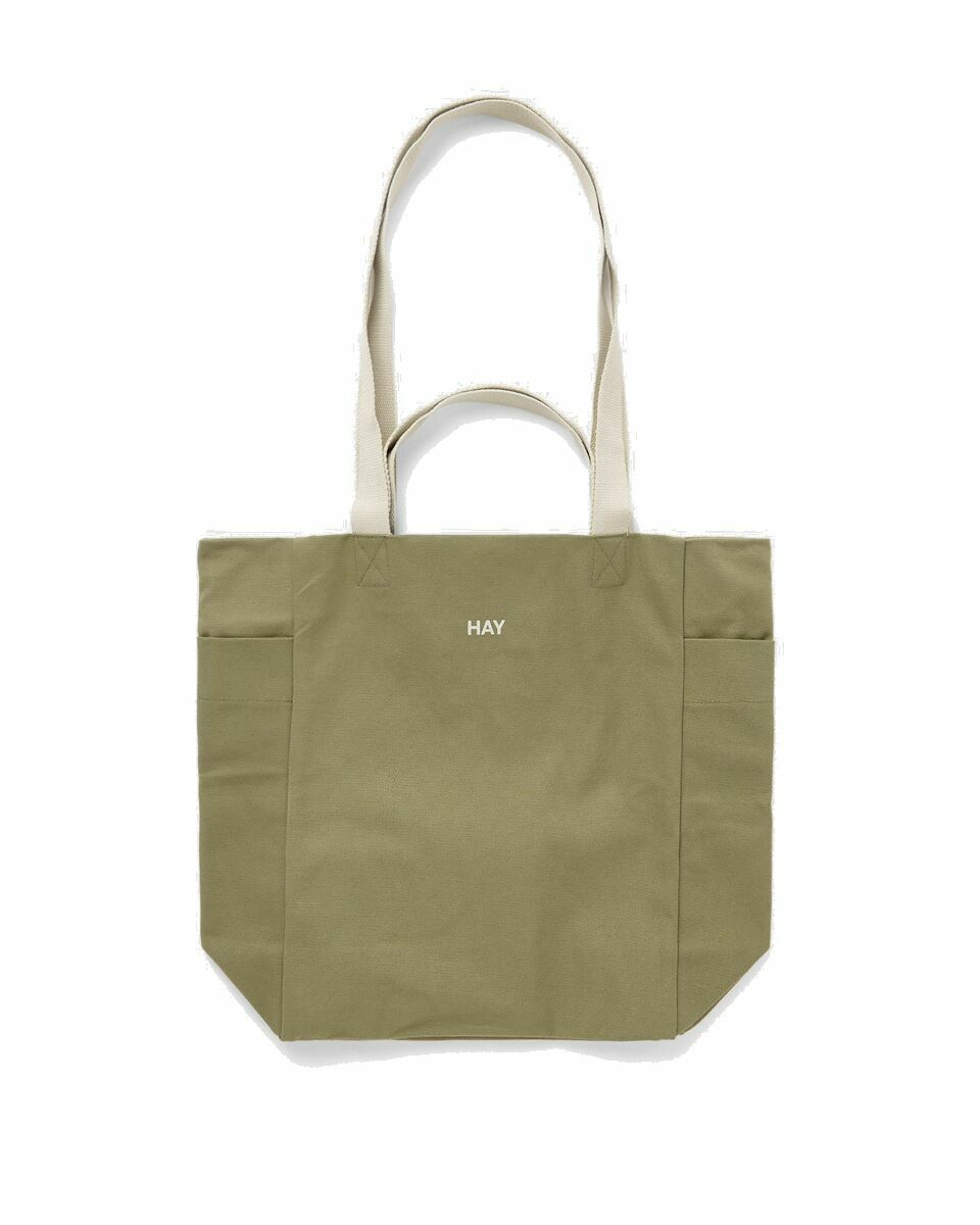 Photo: Hay Everyday Tote Bag Green - Mens - Tote & Shopping Bags