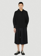 Homme Plissé Issey Miyake - Hooded Sweatshirt in Black