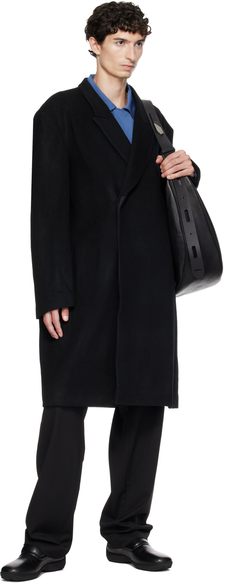 Kiko Kostadinov Black Epelde Coat
