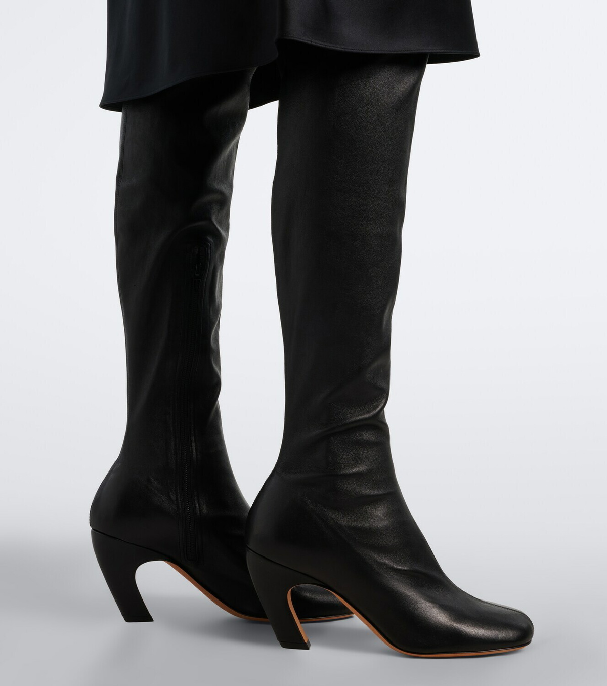 Le Monde Béryl Mica over-the-knee leather boots