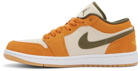Nike Jordan Beige & Orange Air Jordan 1 Low SE Sneakers