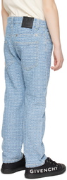 Givenchy Kids Blue 4G Jeans