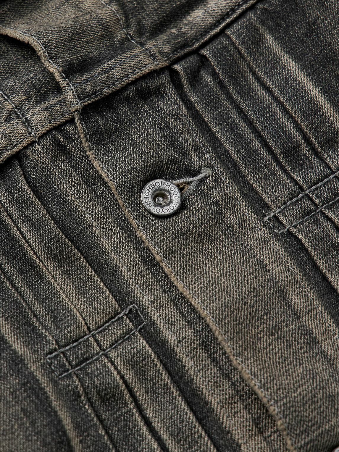 Neighborhood - Savage Type-1 Denim Jacket - Black Neighborhood