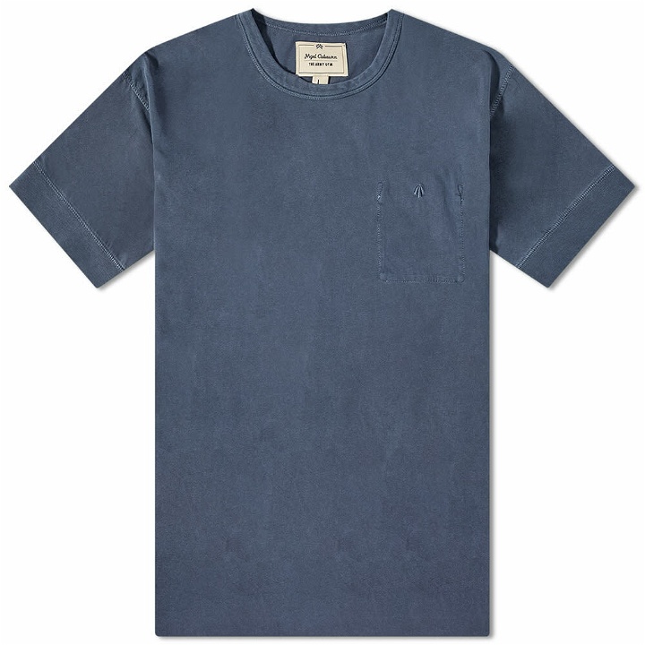 Photo: Nigel Cabourn Men's Military Pocket T-Shirt in Navy