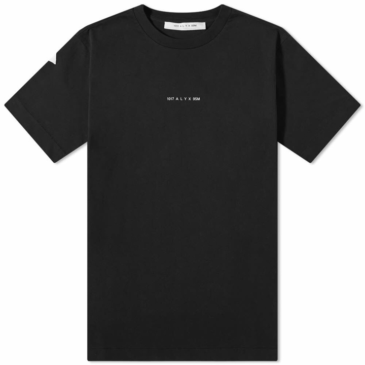 Photo: 1017 ALYX 9SM Men's Back Logo T-Shirt in Black