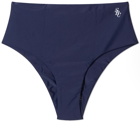 Sporty & Rich Women's Brigitte Bikini Bottom in Navy