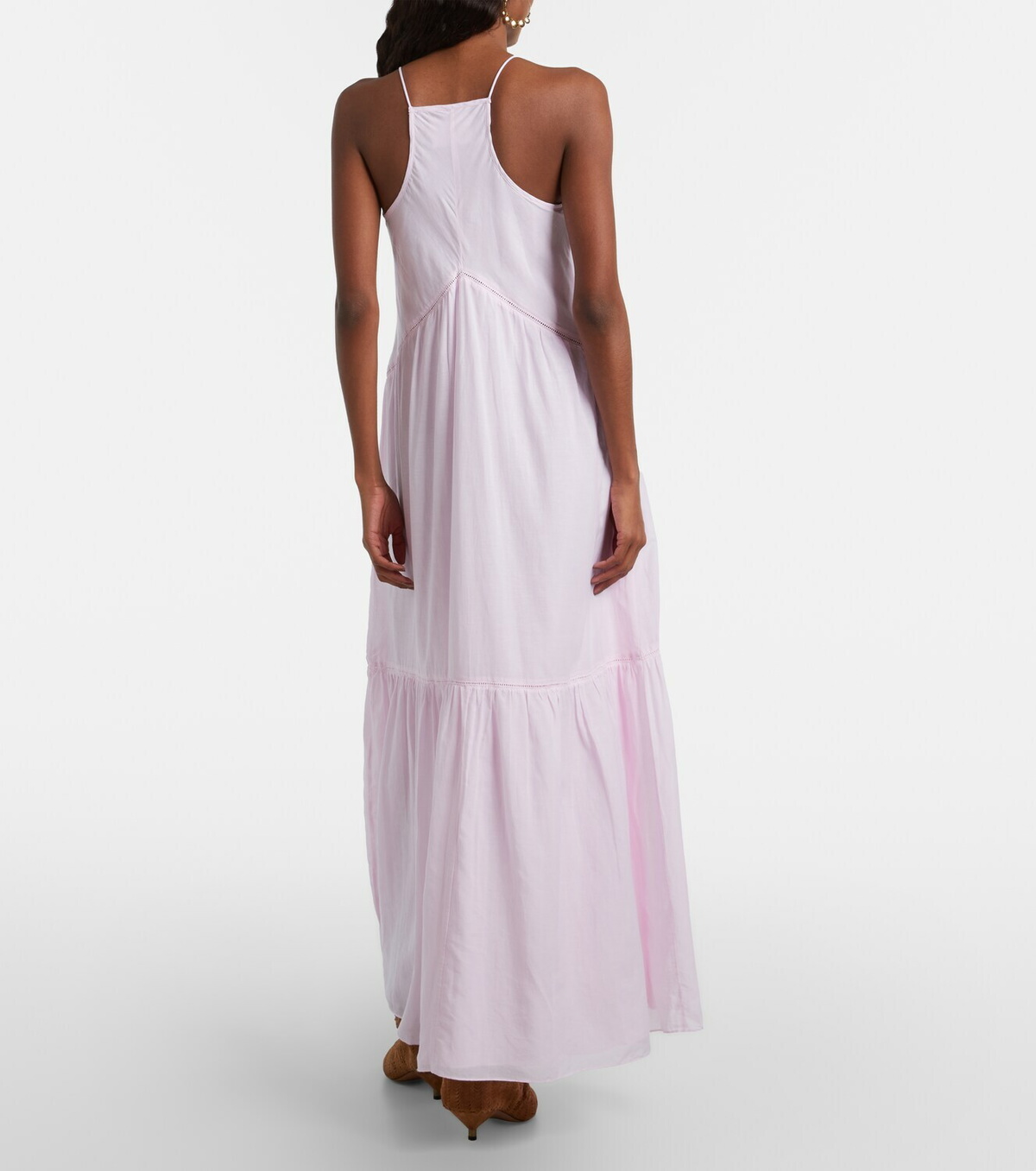 Marant Etoile Vasma ruffled cotton-blend maxi dress