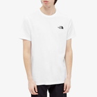 The North Face Men's Simple Dome T-Shirt in TNF White