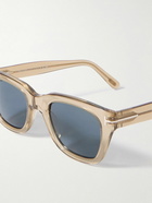 TOM FORD - Snowdon Square-Frame Acetate Sunglasses