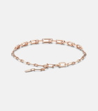 Messika Move Link 18kt rose gold choker with diamonds