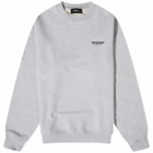 Represent Men's Owners Club Sweatshirt in Ash Grey/Black