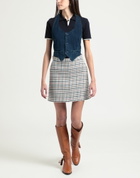 Good American Womens Denim outerwear in Blue