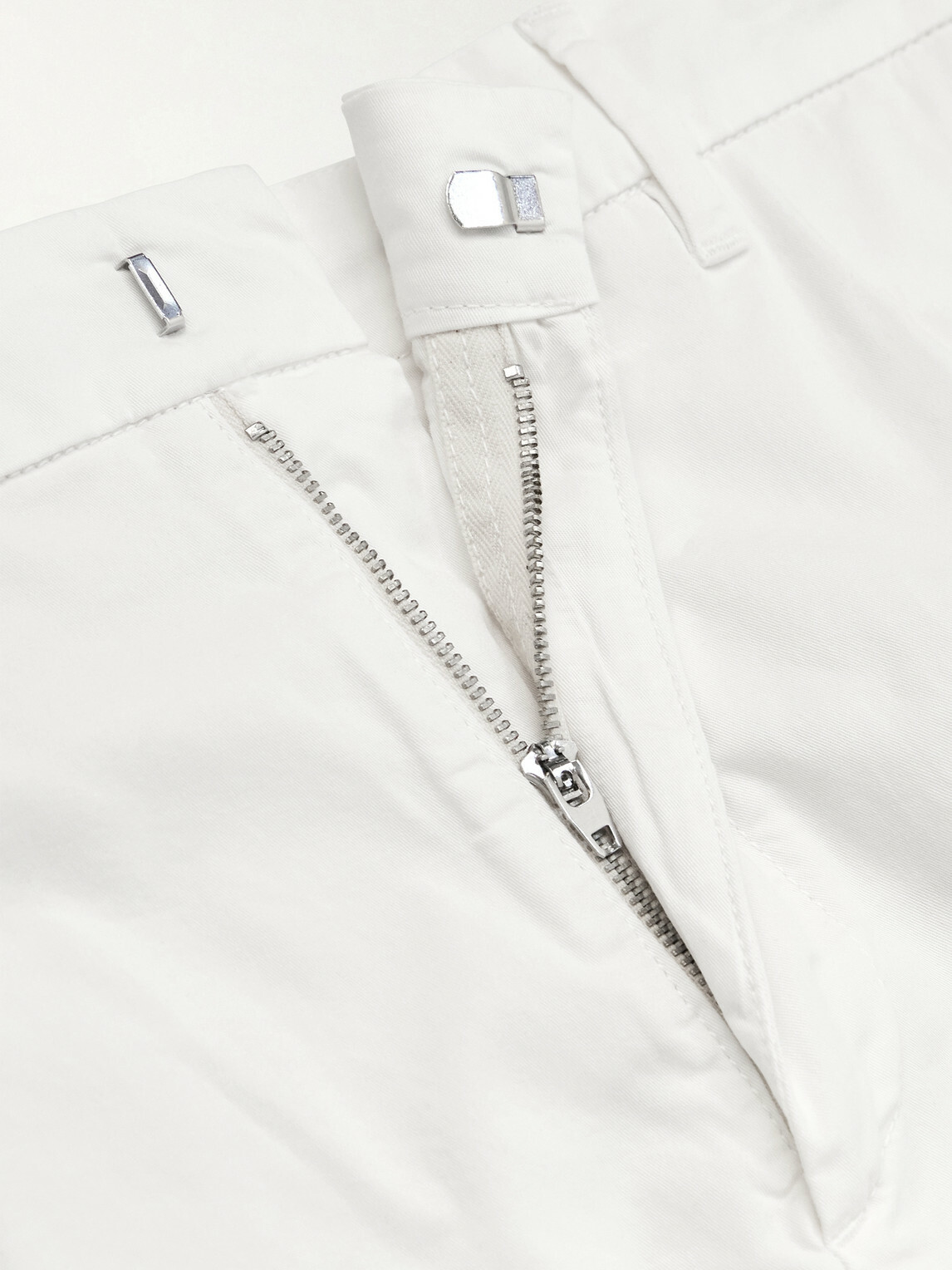 Altea - Dumbo Tapered Cotton-Blend Gabardine Trousers - White
