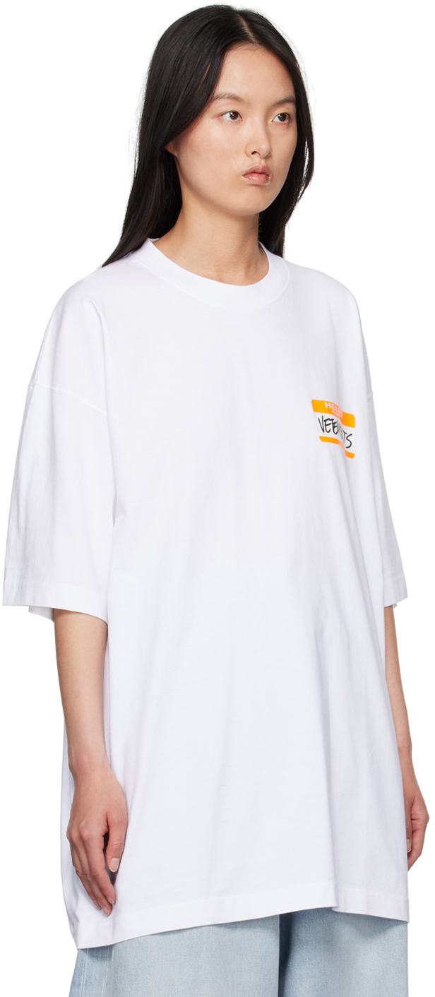 Vetements　My Name is Vetements TEE My Name is VETEMENTS T-Shirt in Black – SVRN