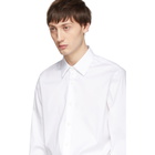 Prada White Stretch Poplin Shirt