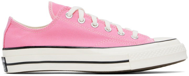 Photo: Converse Pink Chuck 70 Low Top Sneakers