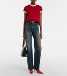 Versace Medusa cotton-blend jersey T-shirt