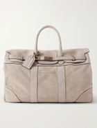 Brunello Cucinelli - Country Suede Weekend Bag - Neutrals