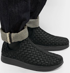 Malibu - Garden Woven Nylon-Webbing Boot - Men - Black