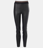 Brunello Cucinelli Leather slim pants