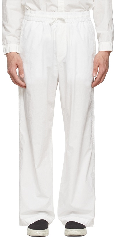 Photo: Sunnei White Cotton Lounge Pants