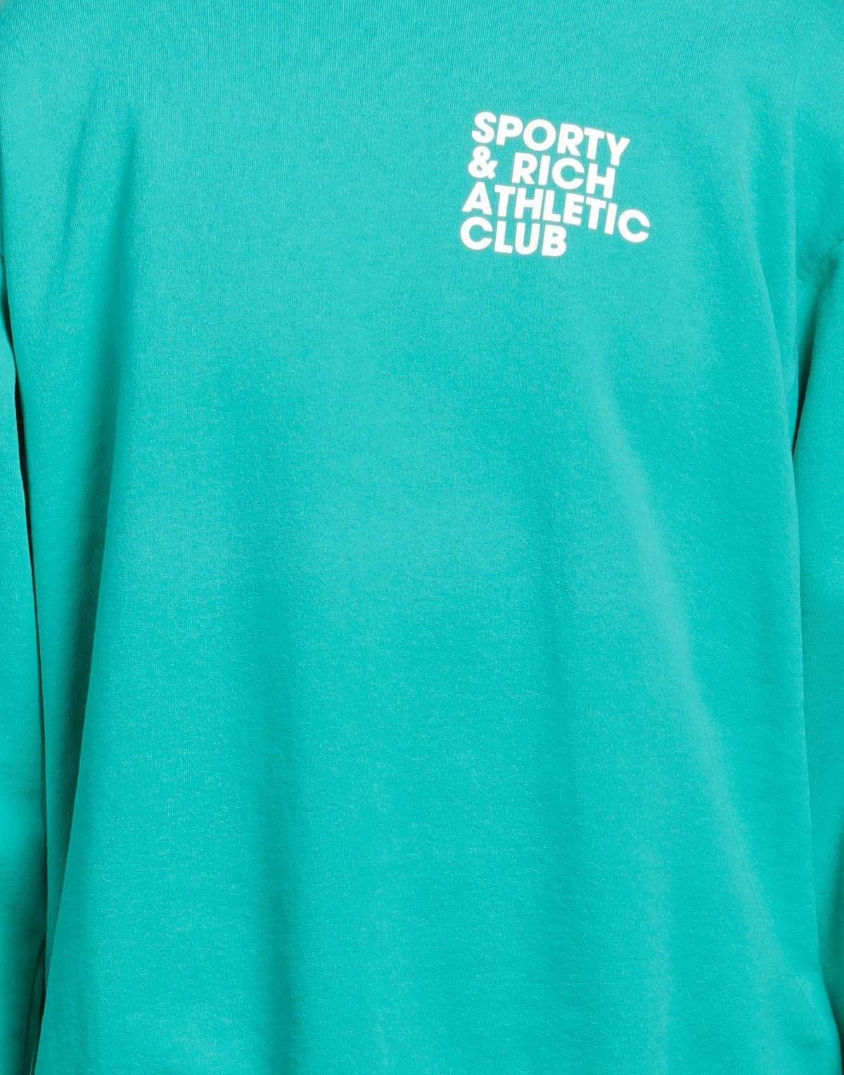 Sporty & Rich Mens Sweatshirt Turquoise