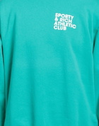 Sporty & Rich Mens Sweatshirt Turquoise