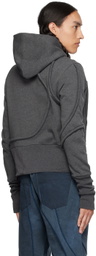 Mainline:RUS/Fr.CA/DE Gray Piping Hoodie