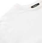 A.P.C. - Georges Logo-Print Cotton-Jersey T-Shirt - White