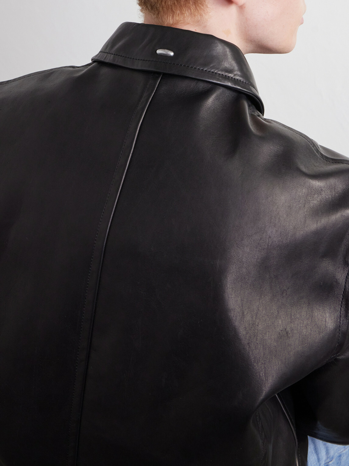 Our Legacy - Rework Leather Jacket - Black