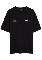 Represent Patron of The Club Printed Cotton T-shirt Black