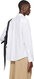 Simone Rocha White Embellished Classic Shirt