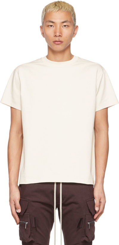 Photo: Rick Owens Off-White Short Level T-Shirt