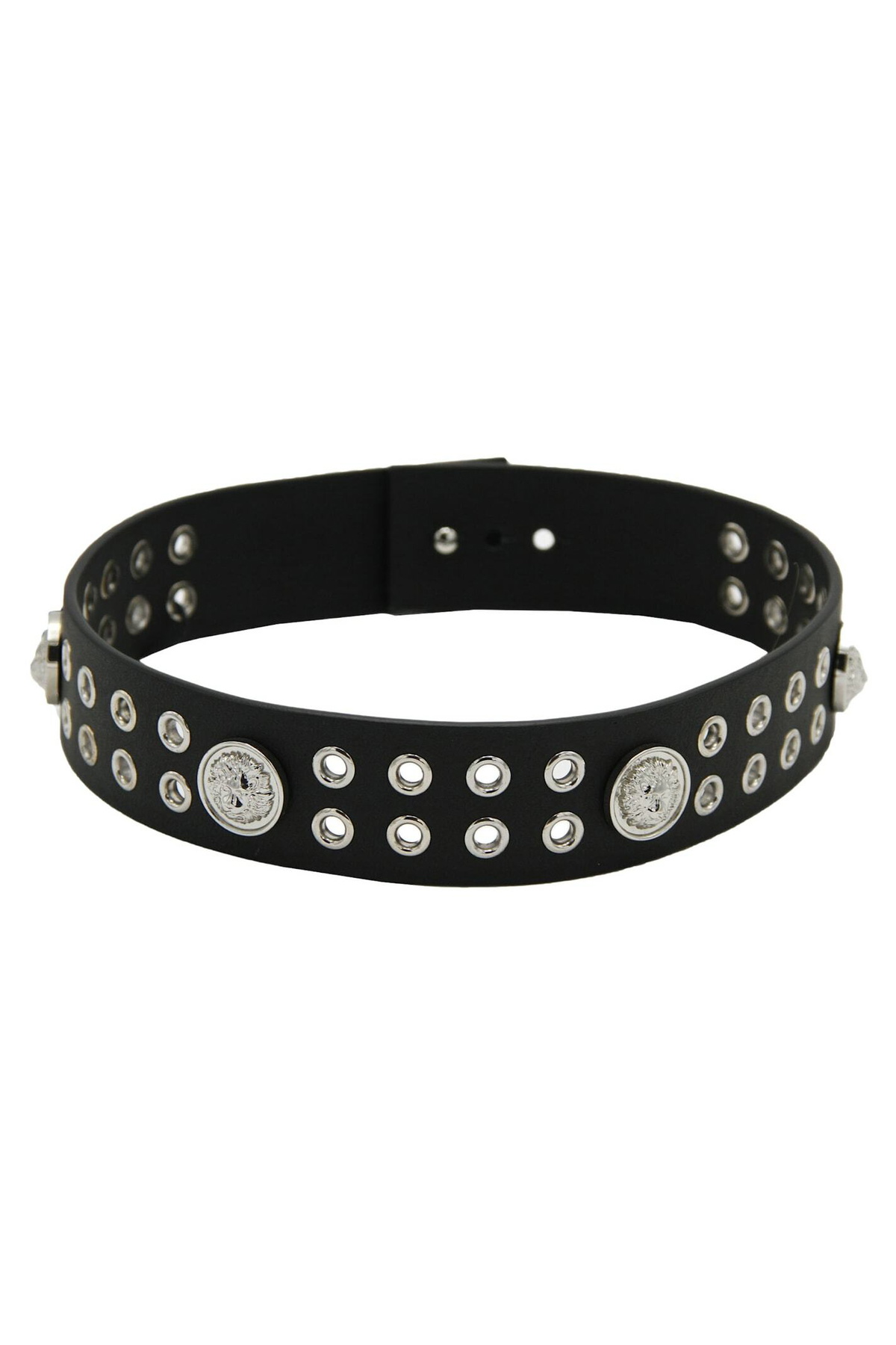Versace Anello Con Chiave Greca Incisa Versace