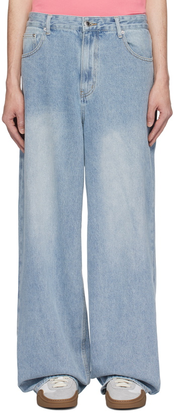 Photo: Stolen Girlfriends Club Blue Dust & Grit Jeans