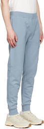 C.P. Company Blue Tapered Lounge Pants