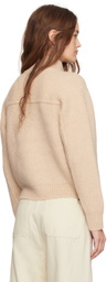 3.1 Phillip Lim Beige Double Closure Cardigan