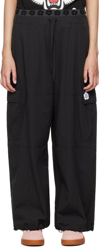 Photo: Kenzo Black Boke Flower 2.0 Cargo Pants