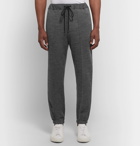 Barena - Tapered Wool-Blend Jersey Sweatpants - Dark gray