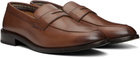 Paul Smith Brown Leather Benito Loafers