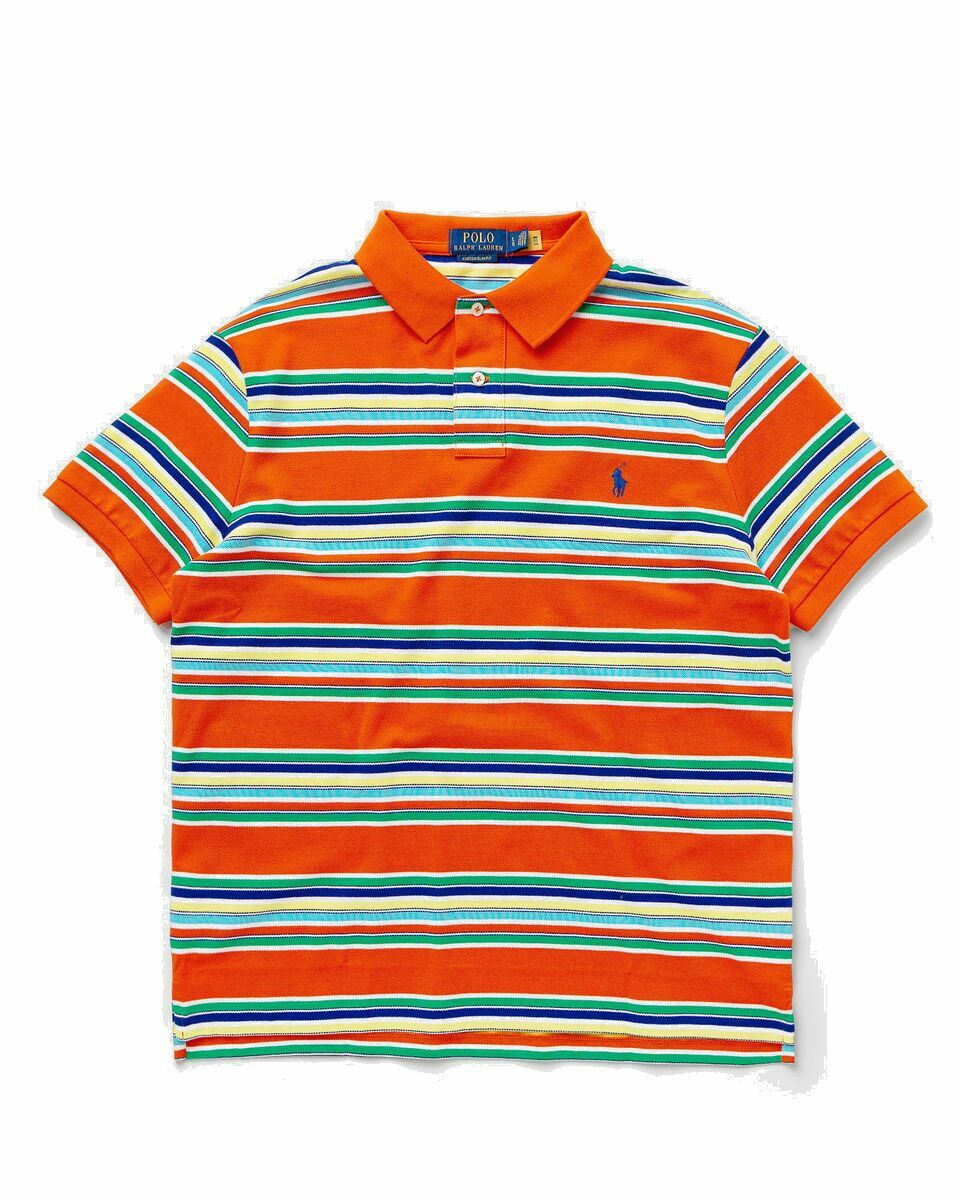 Photo: Polo Ralph Lauren Sskccmslm5 Polo Shirt Multi|Orange - Mens - Polos