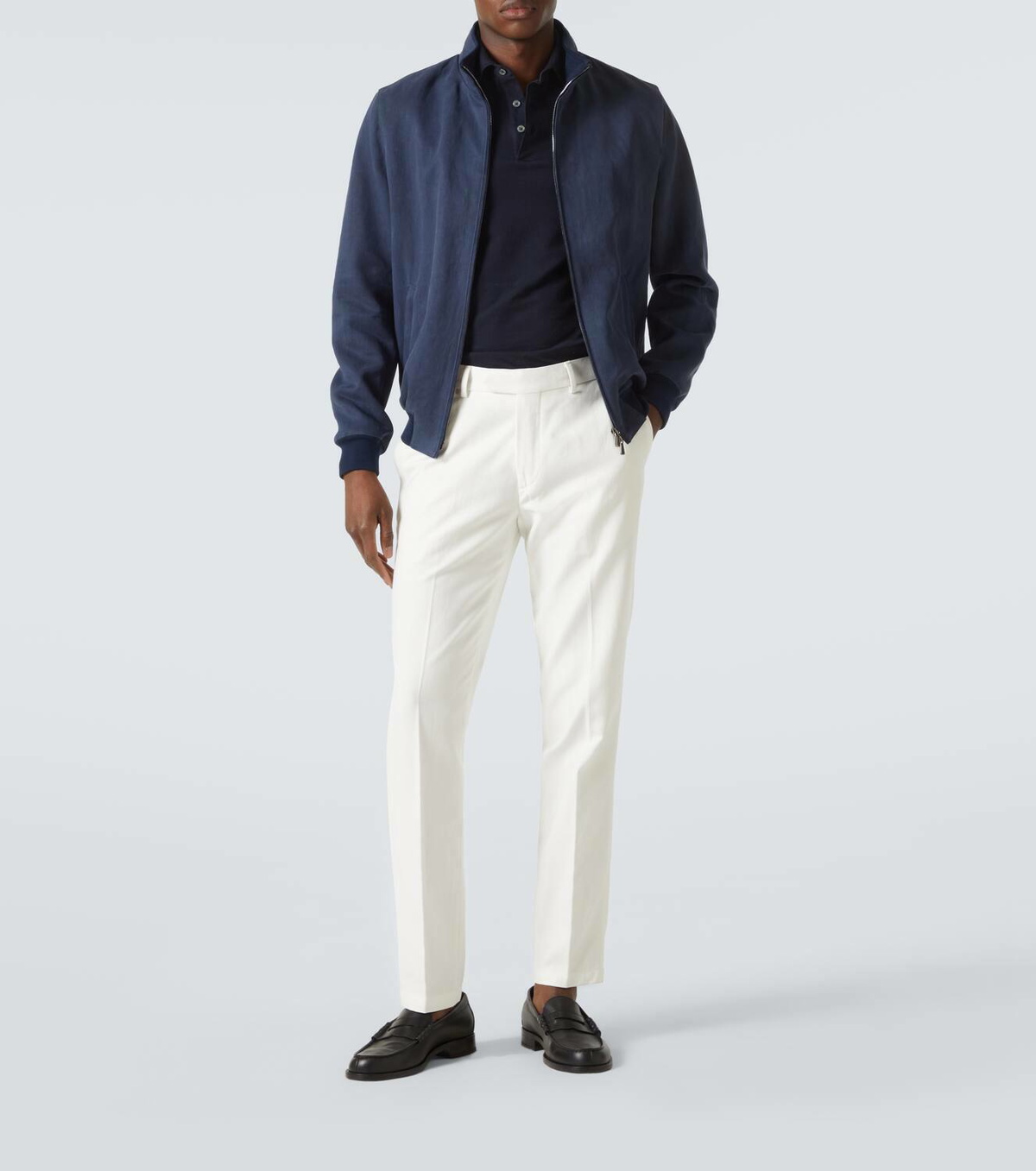 Common Projects Leather penny loafers