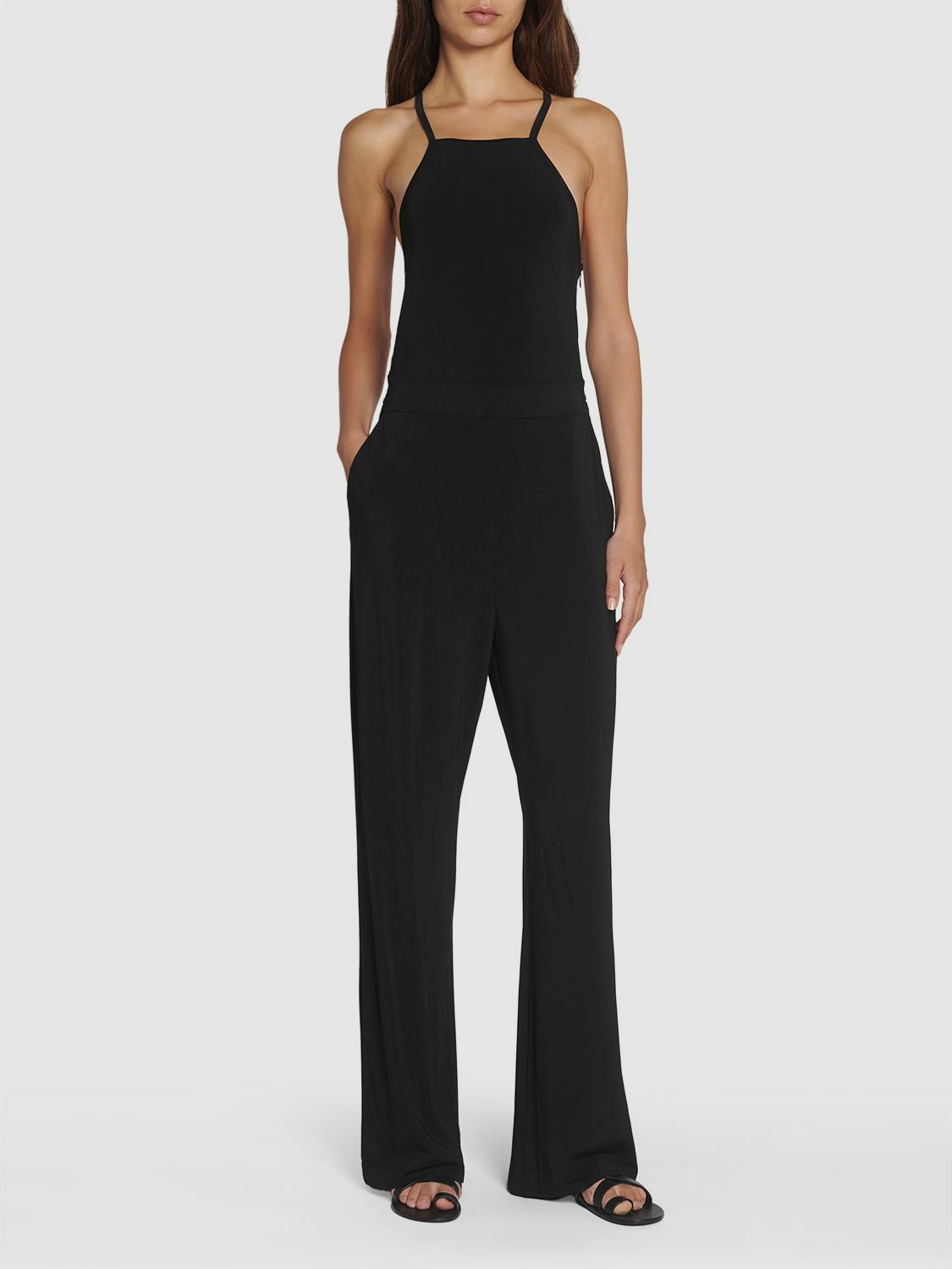 オールインワン・サロペット MAX MARA STUDIO Woman Jumpsuits Pink 2516241023600 014 Max Mara Studio Arpe cady jumpsuit for women 2416241022600